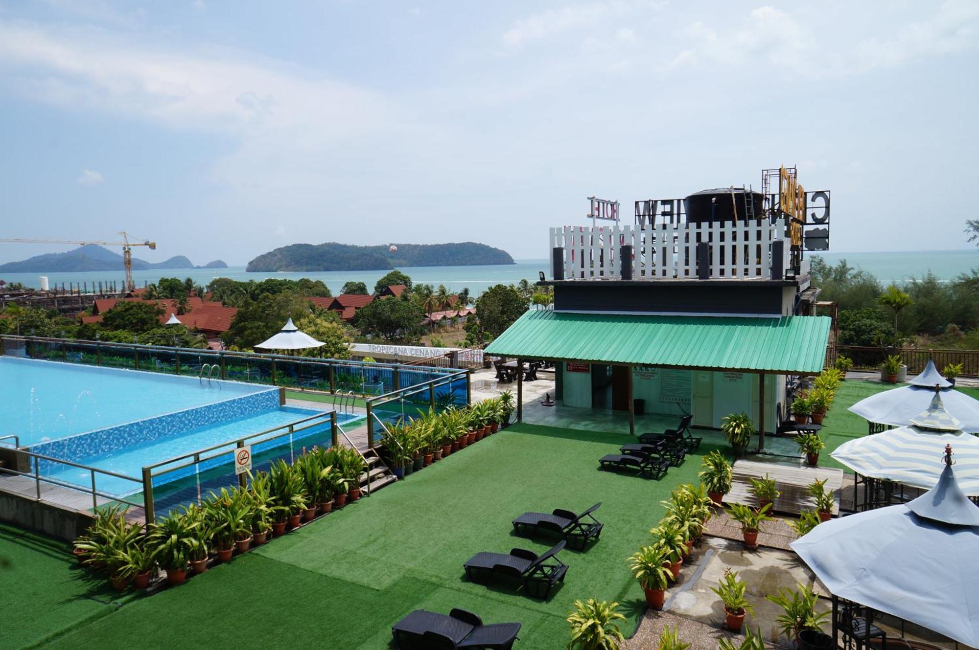 Cenang View Hotel Pantai Cenang  Bagian luar foto